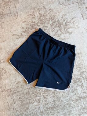 Nike Mens’s Navy Shorts with White Trim